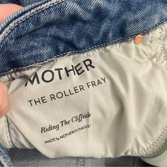 MOTHER The Roller Fray Wide Leg Jean - Picture 14 of 15